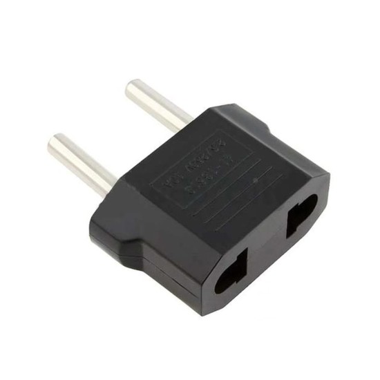 International Adaptor for Travel 2.5/250V 10A Black